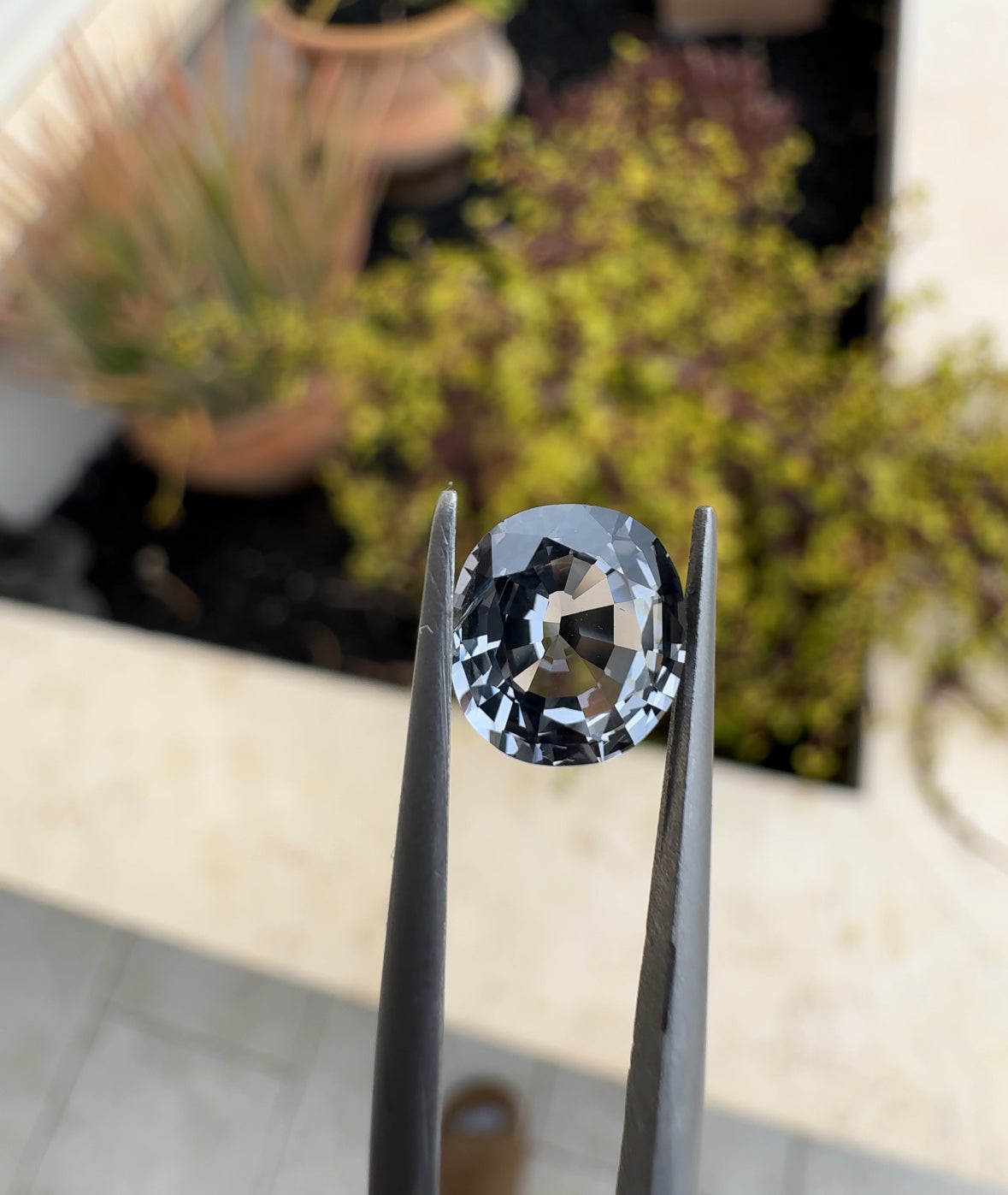 1.52 CT's SPINEL  ״STEEL BLUE״ BURMA (N)